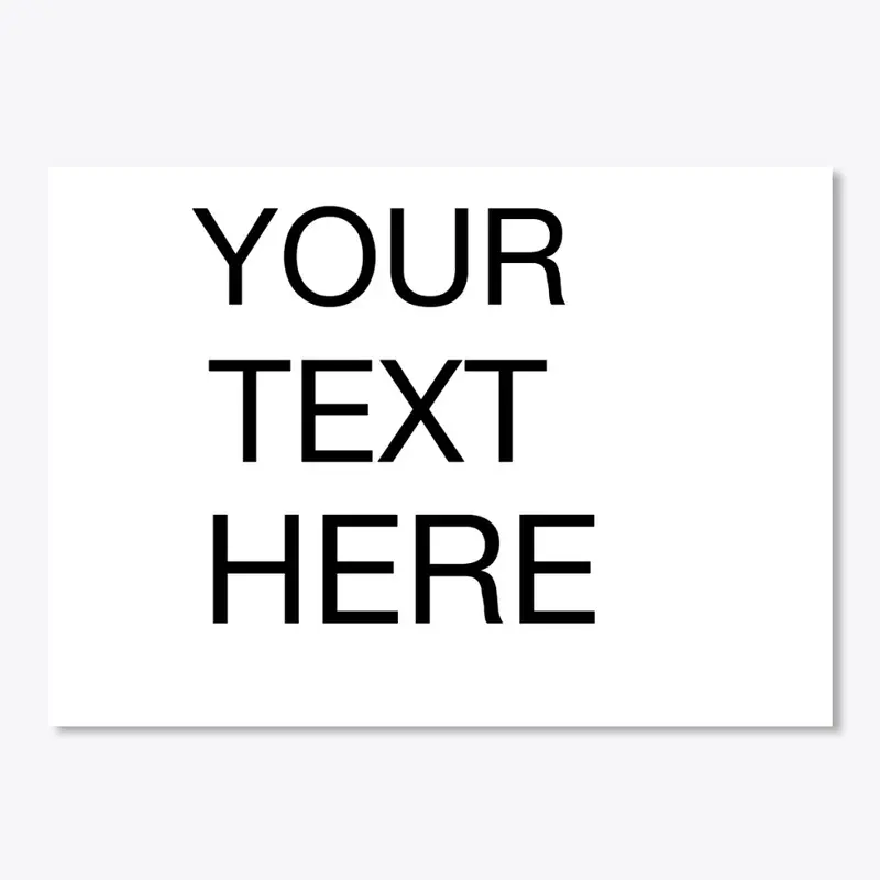 YOUR TEXT HERE