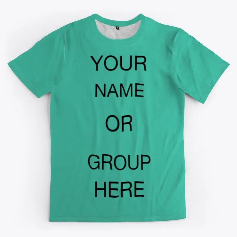 Your name or your group